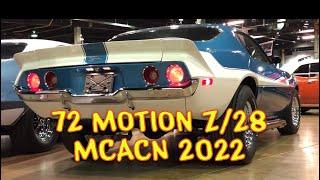 1972 Motion Z/28 Camaro MCACN 2022