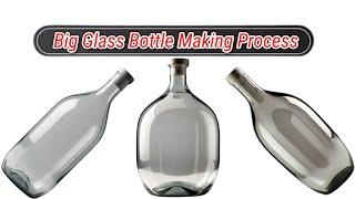 Big Glass Bottle Making Process | Mass Production Factory | Water Bottle Manufacturing | Skills Town