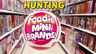 HUNTING FOR FOODIE MINI BRANDS - VLOG