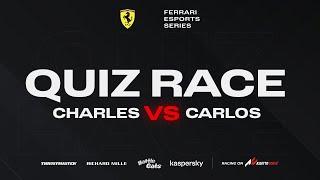 Quiz Race with Charles Leclerc and Carlos Sainz