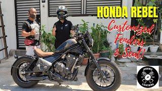 Honda Rebel New Customized Fenders & Seat