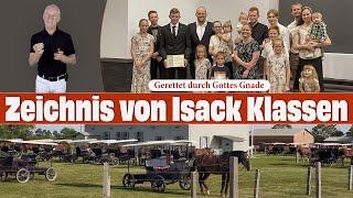 Zeichnis von Isack Klassen