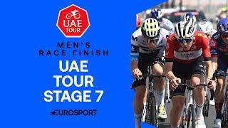 EMPHATIC VICTORY  | Men's Stage 7 Final KM's UAE Tour 2025 | Eurosport Cycling