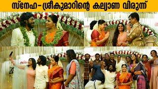 Marimayam Fames Sreekumar and Sneha Sreekumar Wedding Reception | Exclusive Video