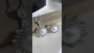 Australian White Pearl Pendant Ring#ring #jewelry #pendant# Australian white pearl#pearl