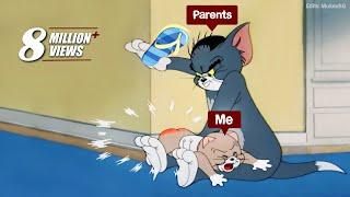 Exam Results ~ Funny Tom & Jerry Meme  ~ Edits MukeshG