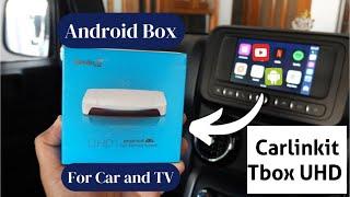 Carlinkit Tbox UHD - Watch YouTube , Netflix in Car.   Best Android Box 2024