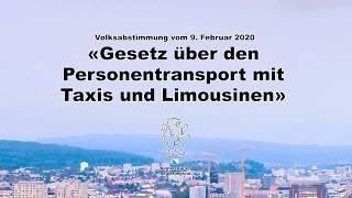 Gesetz über den Personentransport mit Taxis und Limousinen