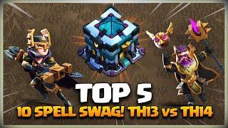 After Update Th13 vs Th14 Top 5 Most POWERFUL! Th13 Attack StrategiesBest Th13 Attack Strategy Coc