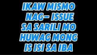 NAGTAKA,NAGATANONG MASAMA NA PALA?ANA HANLEY MAKINIG KA!