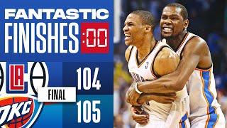 Final 1:47 WILD ENDING Clippers vs Thunder Game 5, 2014 Playoffs