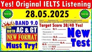 IELTS LISTENING PRACTICE TEST 2025 WITH ANSWERS | 28.05.2025