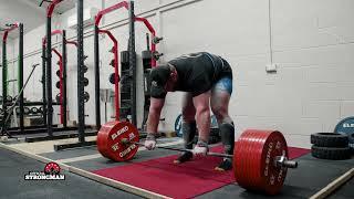 935lbs Deadlift for REPS! Luke Richardson deadlift king 425kg