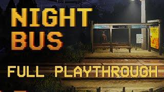 Night Bus Full Playthrough / All Endings