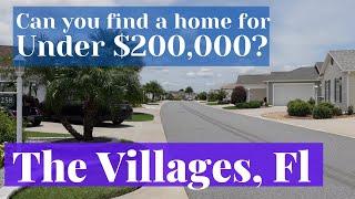 Under $200,000 in The Villages??  Is that possible | Real Estate | Florida