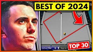 Top 30 MOST INCREDIBLE Pool Shots of the YEAR 2024