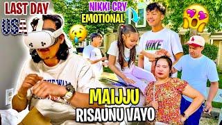 Last Day in USA  || Maiju Kina Sadhai Resako mero Vlog ma ?? || MRB Vlog ||