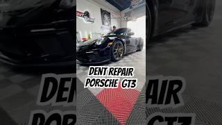 Can You Repair an Aluminum Door Dent? Porsche GT3 PDR Challenge! #paintlessdentrepair