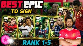 Best Free Epic To Sign From Christmas New Year Campaign E-FOOTBALL 25 | Rank-1 | Villa Or Belleti?