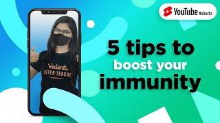 5 Tips To Boost Immunity #Shorts | How To Boost Immunity | Divyasha Ma'am | Elementary Chemistry