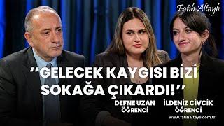 "Bizden önceki nesil çuvalladı!" / GSÜ Hukuk Fakültesi Öğrencileri & Fatih Altaylı