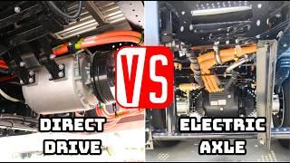 Electric Heavy-Duty Truck Design: Which E-Powertrain is Better – Direct Motor or Electric Axle? #ev