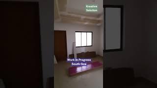 Interior Residential project   Work in Progress   South Goa – 04 #property #southgoa #flat