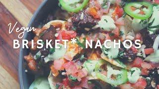 Ultimate Vegan Brisket Nachos| Korenn Rachelle