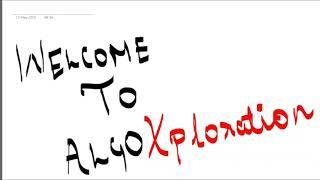 Description of this channel | AlgoXploration