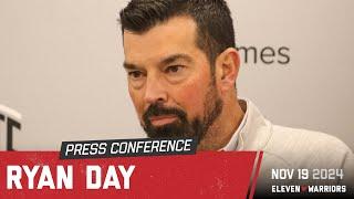 Ryan Day previews top-five matchup with Indiana and believes Denzel Burke has a big game Saturday