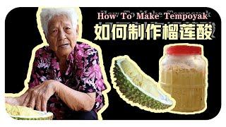 【如何制作榴莲酸】婆婆的特制酱料 | How to make tempoyak