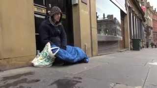 The beggar who makes £150 a day