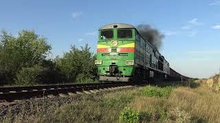 3ТЭ10М-0152Б/1246А [CFM] Freight train | Грузовой поезд