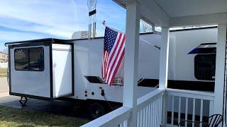 Staying at the RV Storage