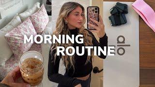 my updated morning routine *healthy habits to stay productive*