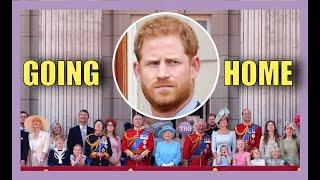 GOING HOME- PR Staging For Harry's ROYAL Return WITHOUT Meghan