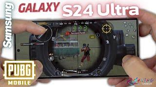 Samsung Galaxy S24 Ultra PUBG Mobile Gaming review | FPS & Battery Drain test