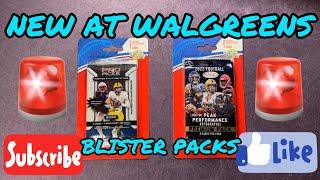  NEW AT WALGREENS. Football Cards Blister Packs! Two Packs and One Card. Sports Card Hunting Finds