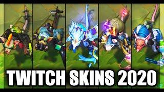 All Twitch Skins Spotlight 2020 (League of Legends)