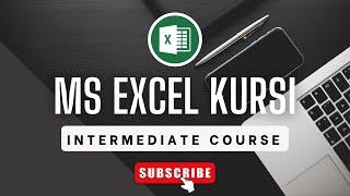 Ms Excel video kursimizdan namuna