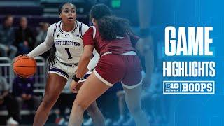 Harvard at Northwestern | Highlights | Big Ten Women's Basketball | 11/23/2024