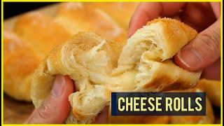 How To Make Cheese Rolls | Sweet Cheese Rolls Recipe | Super Soft & Fluffy Filipino Bread