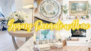 SPRING DECORATE WITH ME 2024 // CHANGING MY STYLE