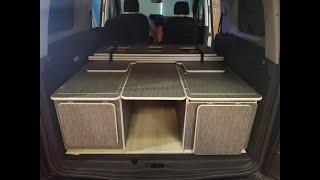 How to make KIT CAMPER Citroen Berlingo furniture?