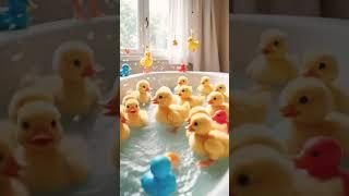 Bathtub Mayhem: Ducklings Gone Wild!” #cute #funny #duck #funnyanimals #ytshorts #viralvideo #lol