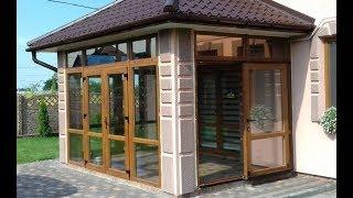 Вхідні металопластикові двері WDS, Розсувна система VORNE, замок FUHR Sliding metal-plastic doors!