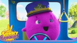 Choo Choo Train Driver - Sunny Bunnies | Cartoons For Kids