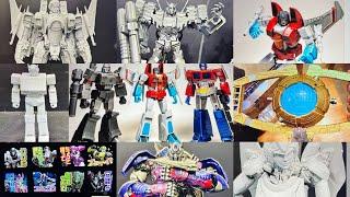 Transformers news. Wonderfest new one figure images. Yolopark Tarn reveals & updates amk starscream