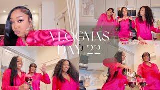 Christmas Girls Night with Nique & Abby (EXTREMELY FUNNY) !!! | VLOGMAS DAY 22