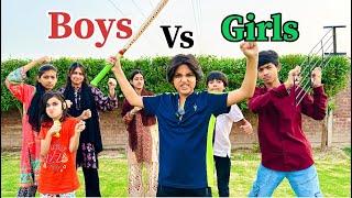 Boys Vs Girls  || Baby Auntie Ki Exercise Bado Badi  @MUSATANVEER